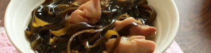 猪脚海带汤：猪蹄海带汤的做法